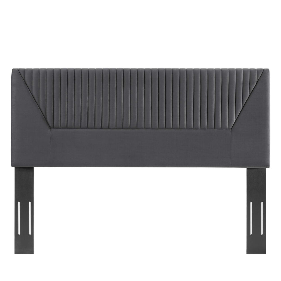 Patience Channel Tufted Performance Velvet Headboard by Modway