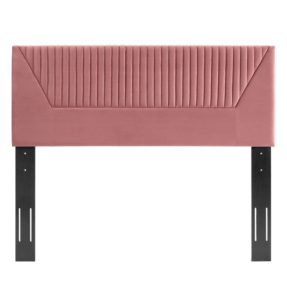 Patience Channel Tufted Performance Velvet Headboard by Modway