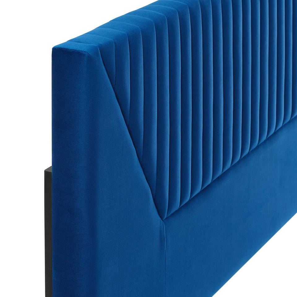 Patience Channel Tufted Performance Velvet Headboard by Modway