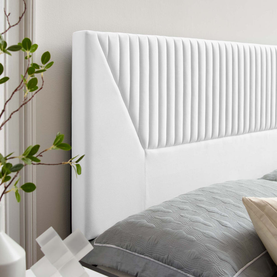 Patience Channel Tufted Performance Velvet Headboard by Modway