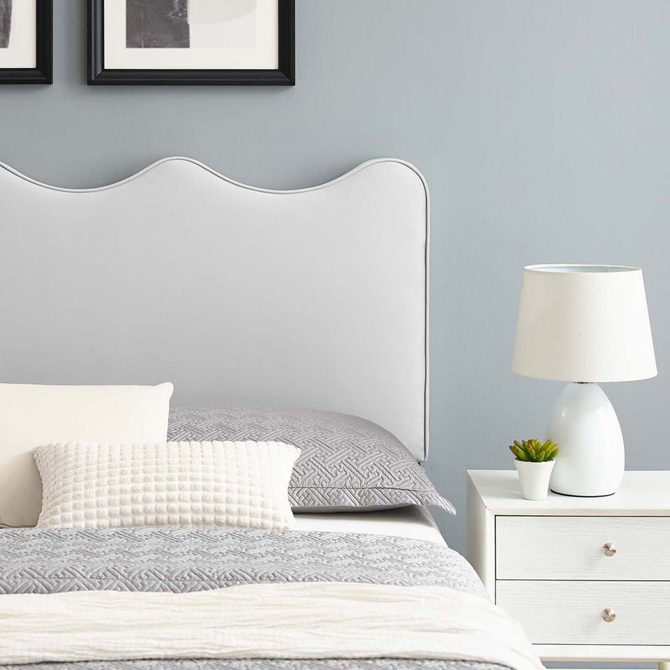 Current Performance Velvet Twin Platform Bed by Modway