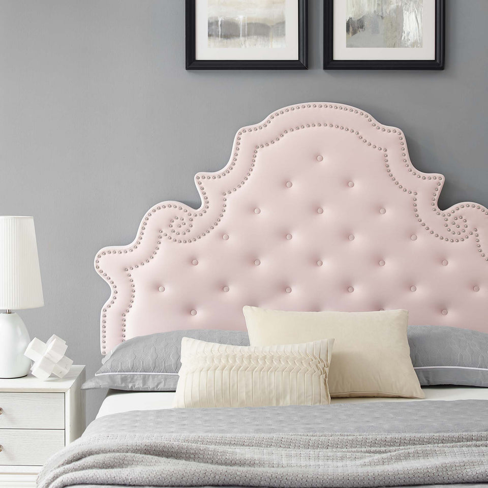 Gwyneth Tufted Performance Velvet Full Platform Bed by Modway