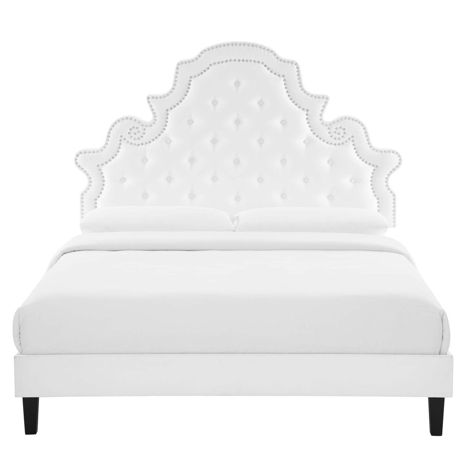 Gwyneth Tufted Performance Velvet Full Platform Bed by Modway