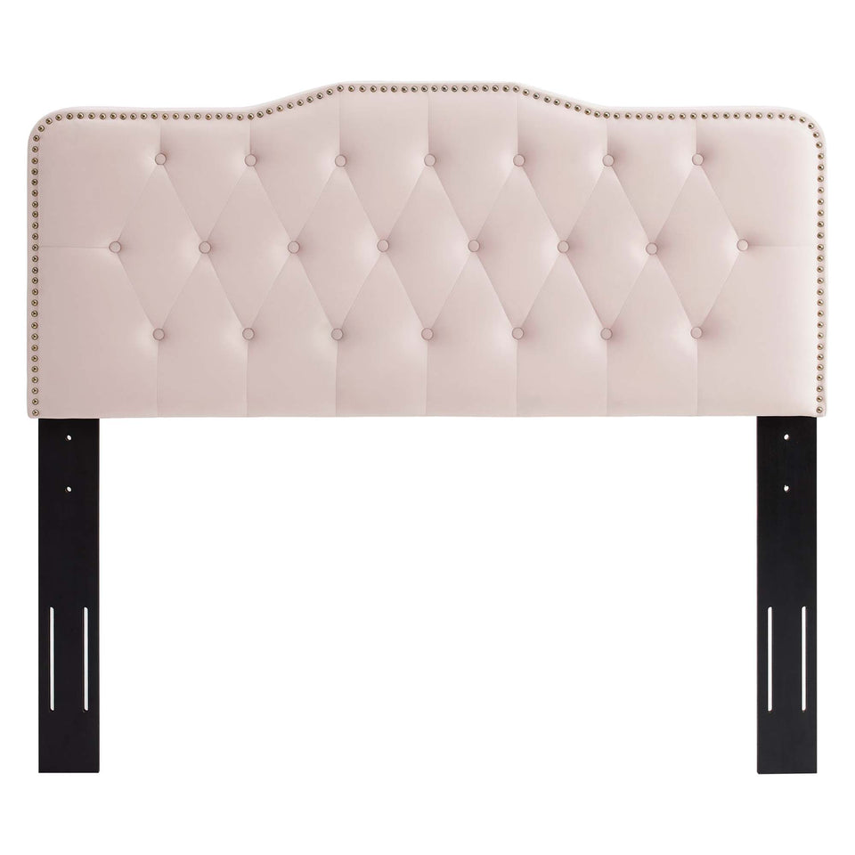 Amber Performance Velvet Queen Platform Bed by Modway