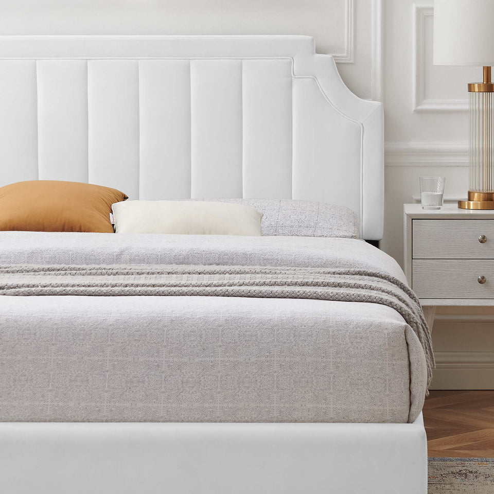 Sienna Performance Velvet Full Platform Bed by Modway