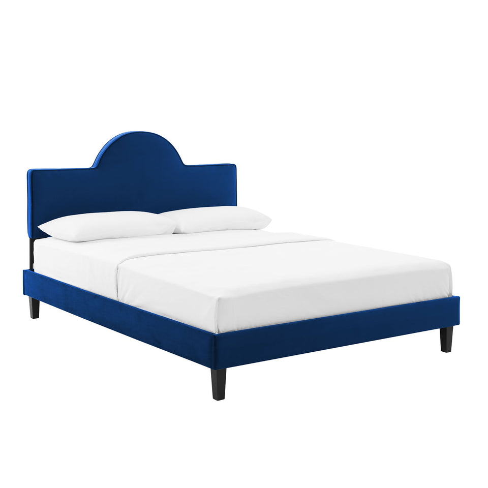 Soleil Performance Velvet Bed by Modway