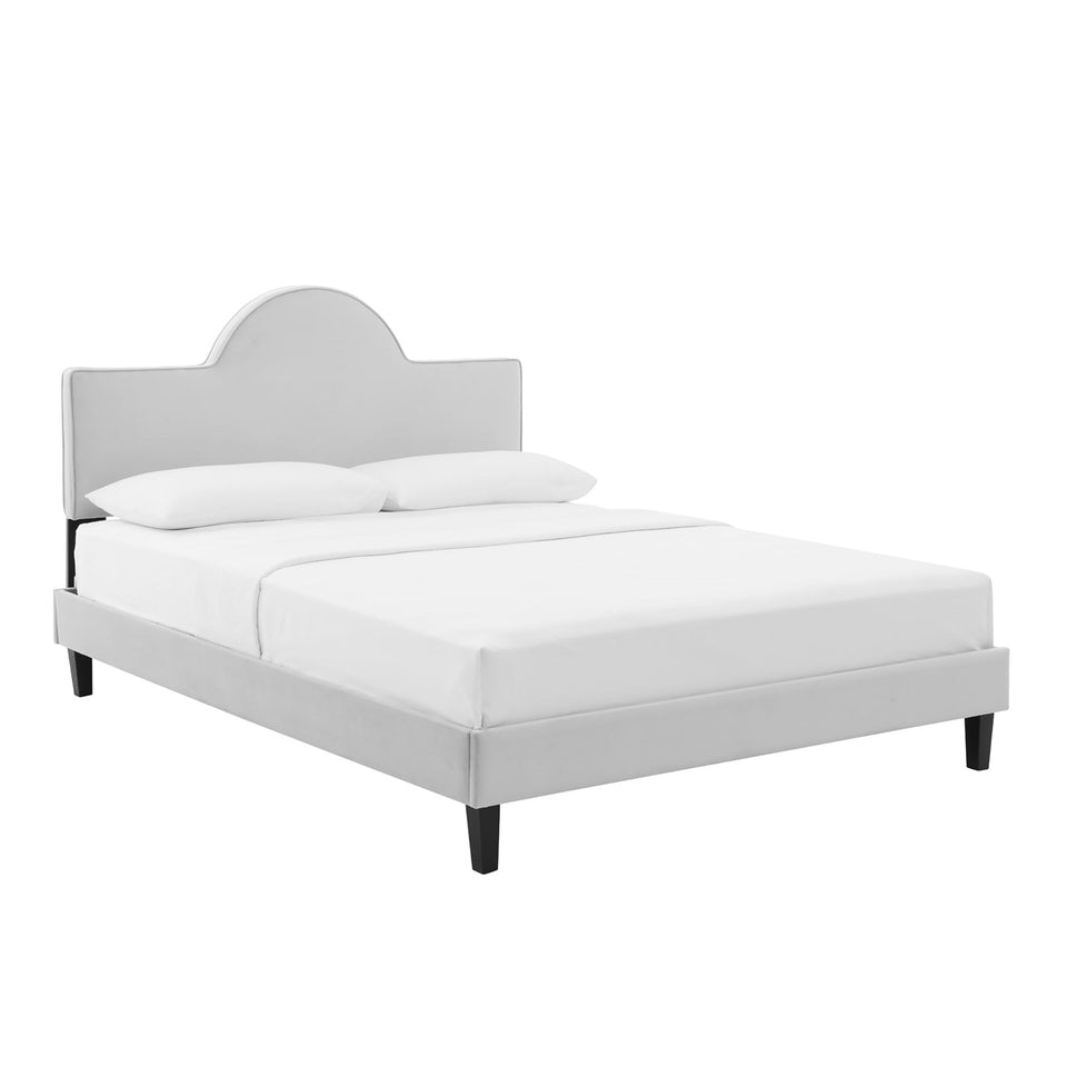 Soleil Performance Velvet Bed by Modway