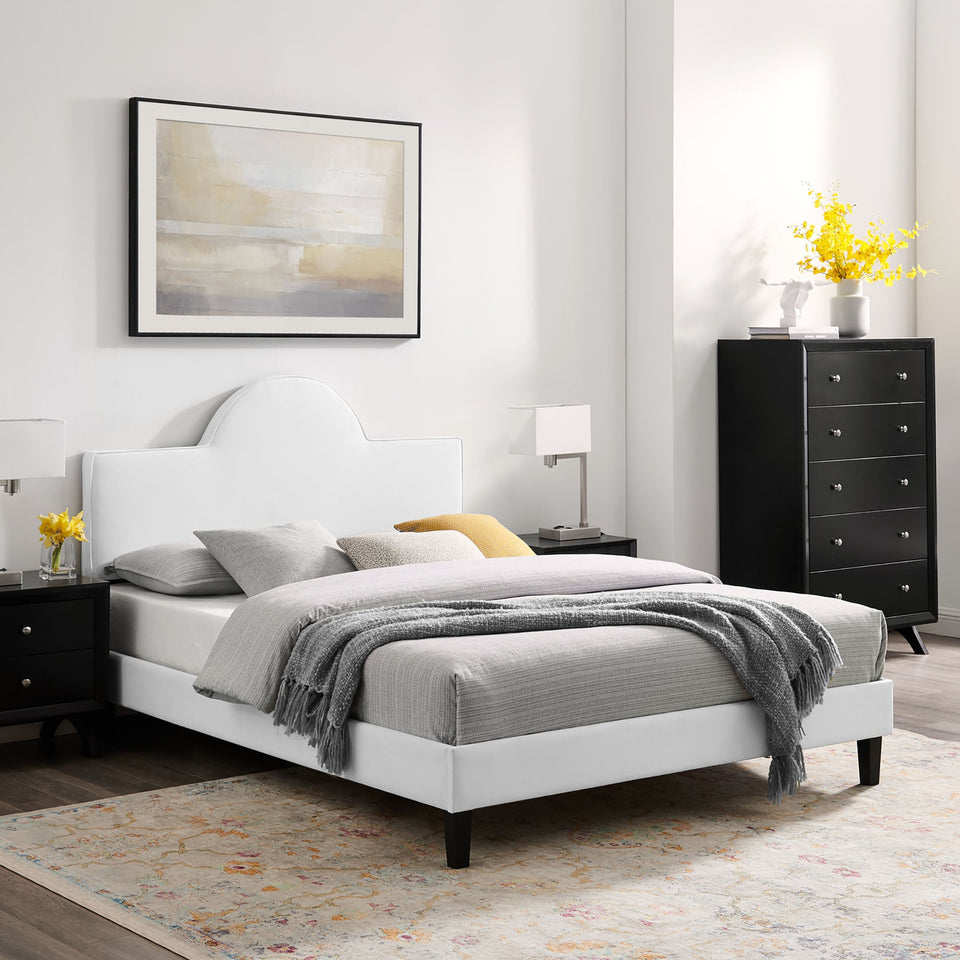 Soleil Performance Velvet Bed by Modway