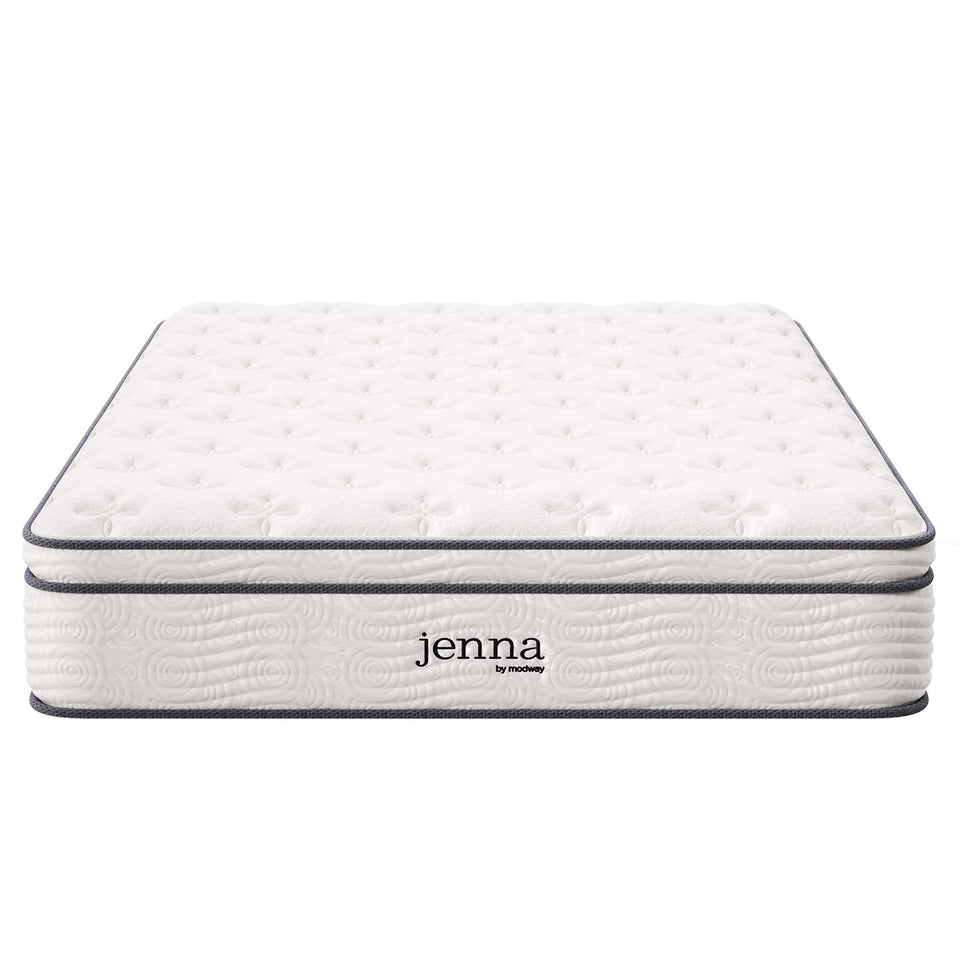 Jenna 12" Innerspring and Foam Full Mattress by Modway