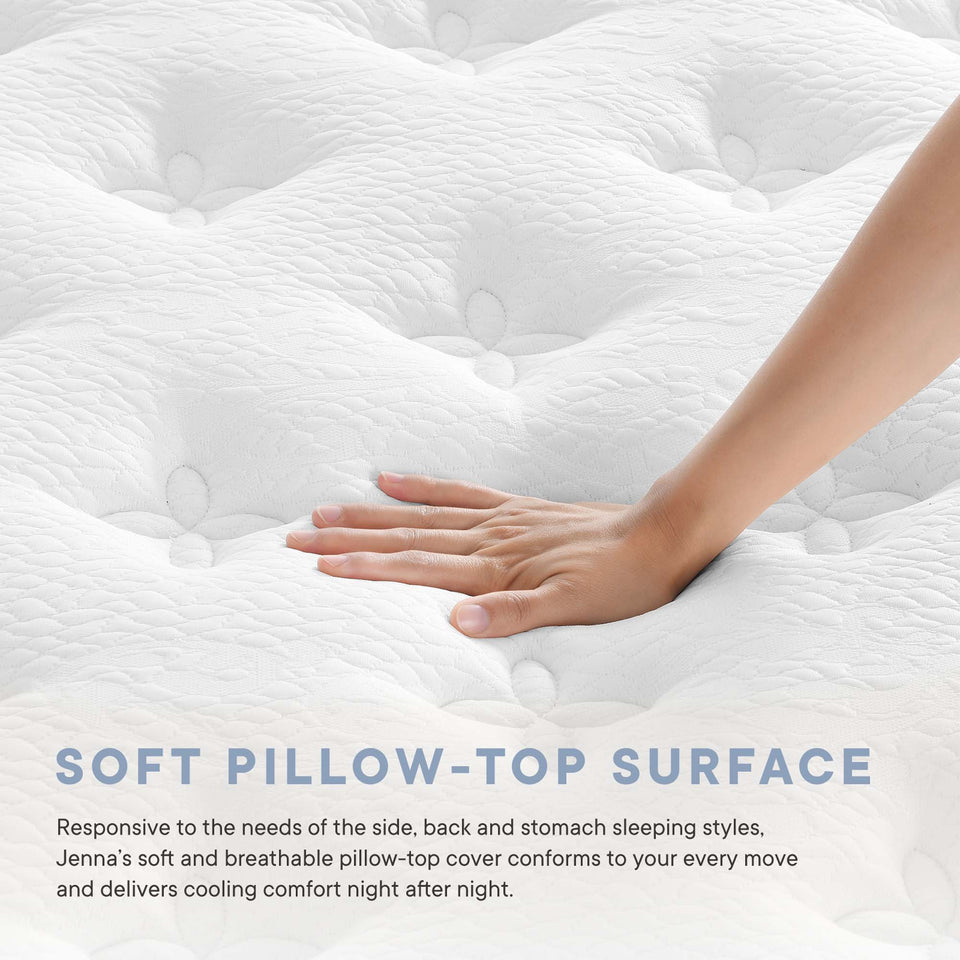 Jenna 6" Innerspring and Foam Narrow Twin Mattress by Modway