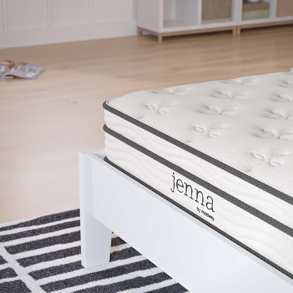 Jenna 6" Innerspring and Foam Narrow Twin Mattress by Modway