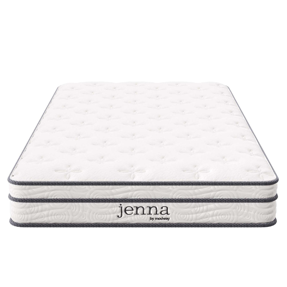 Jenna 6" Innerspring and Foam Narrow Twin Mattress by Modway