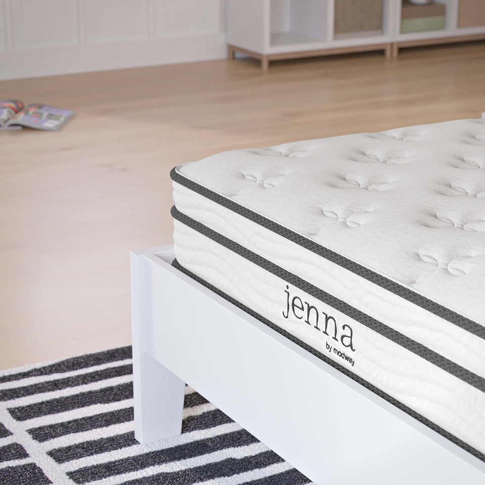 Jenna 6" Innerspring and Foam Twin Mattress by Modway
