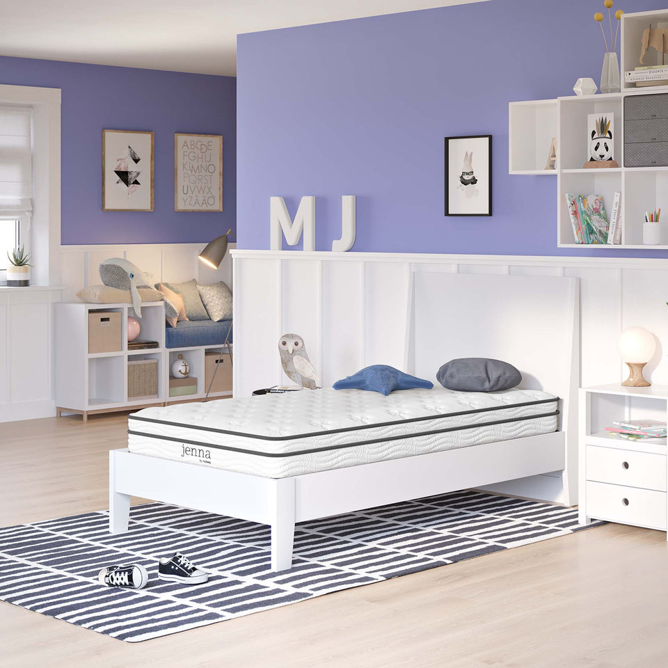 Jenna 6" Innerspring and Foam Twin Mattress by Modway