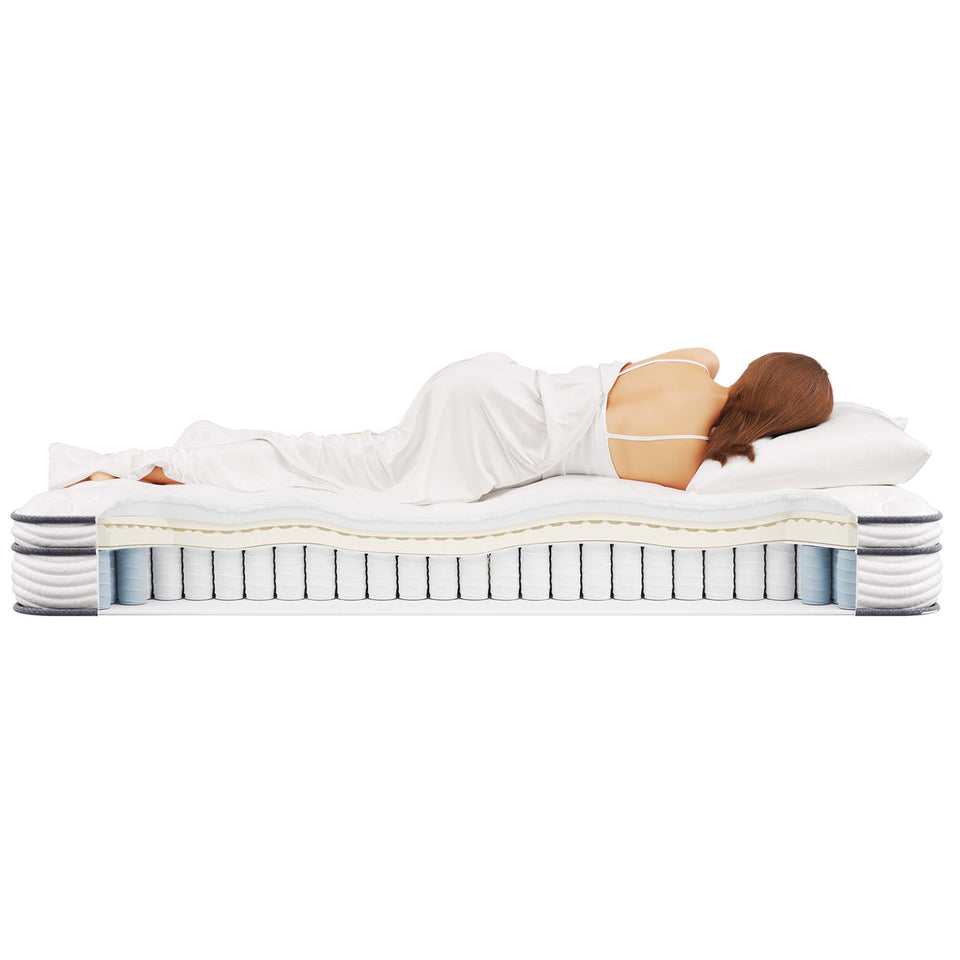Jenna 6" Innerspring and Foam Twin Mattress by Modway