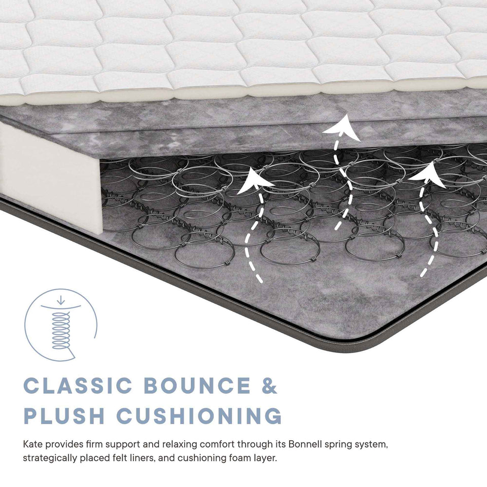 Kate 6" Narrow Twin Mattress by Modway
