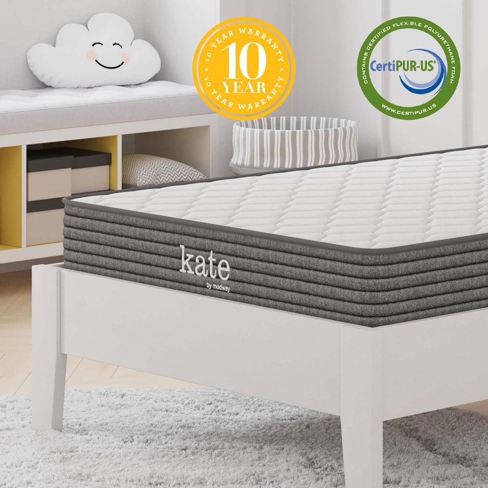 Kate 6" Narrow Twin Mattress by Modway