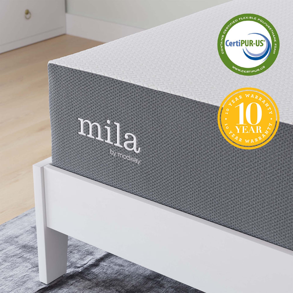 Mila 12" Full Mattress by Modway