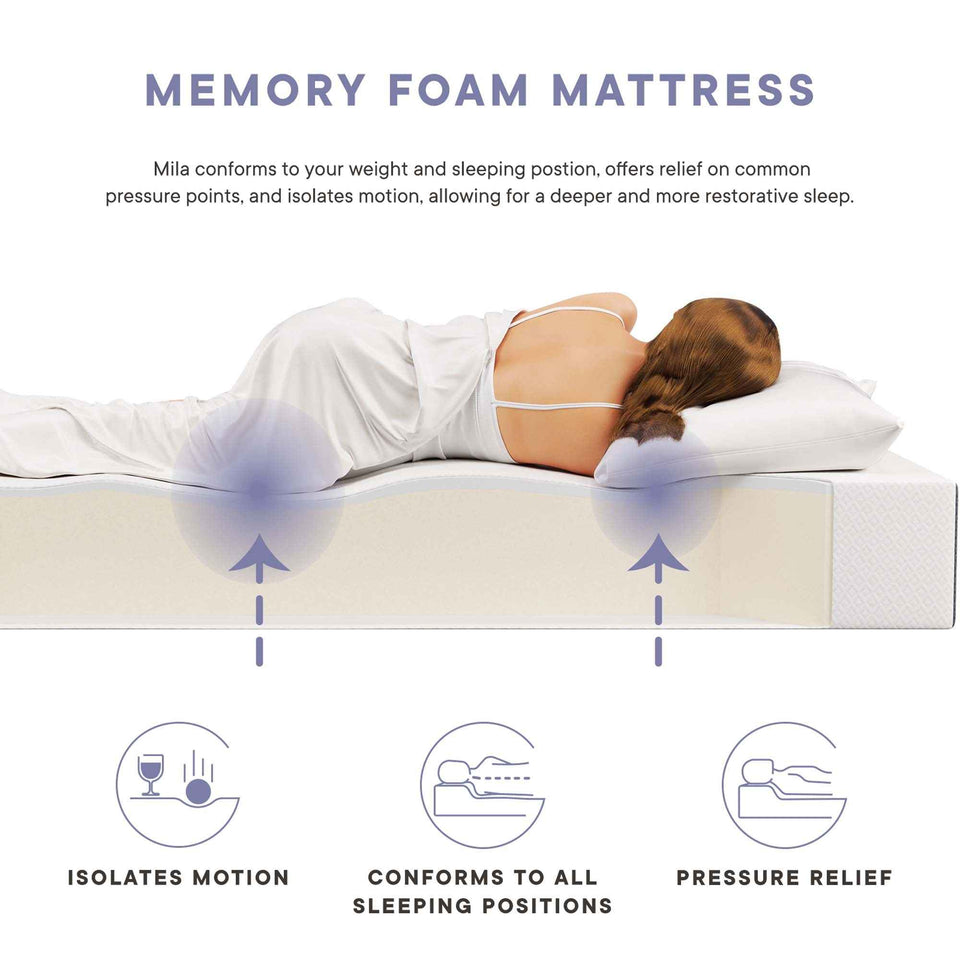 Mila 12" King Mattress by Modway