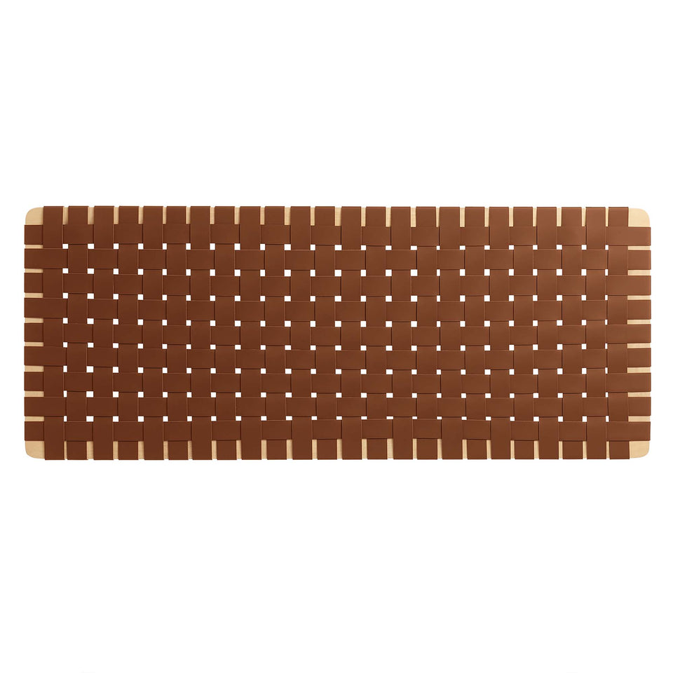 Sparta Weave Vegan Leather Full Headboard by Modway