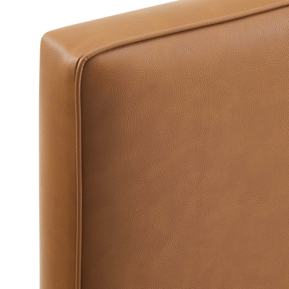 Lindee Vegan Leather Twin Headboard by Modway