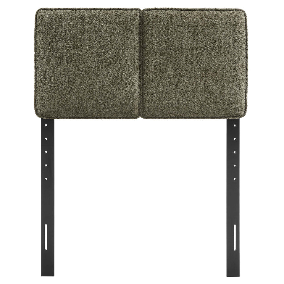 Lindee Boucle Fabric Twin Headboard by Modway