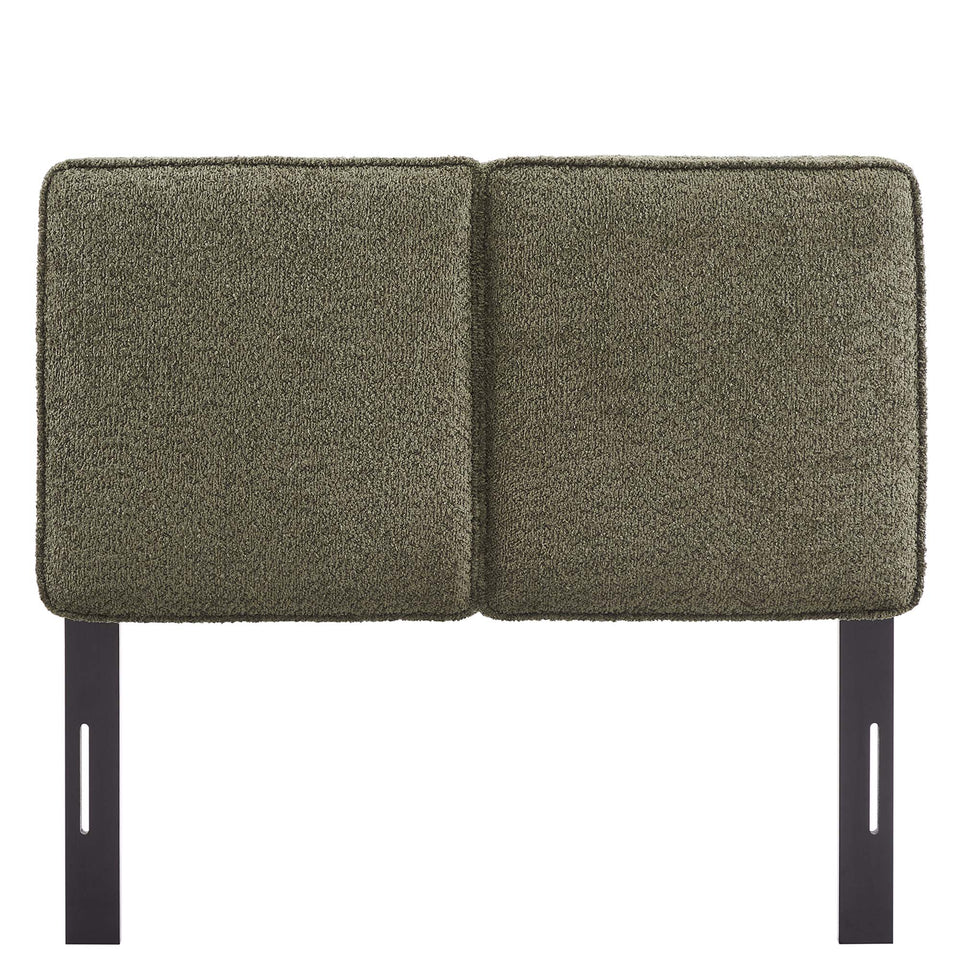 Lindee Boucle Fabric Twin Headboard by Modway