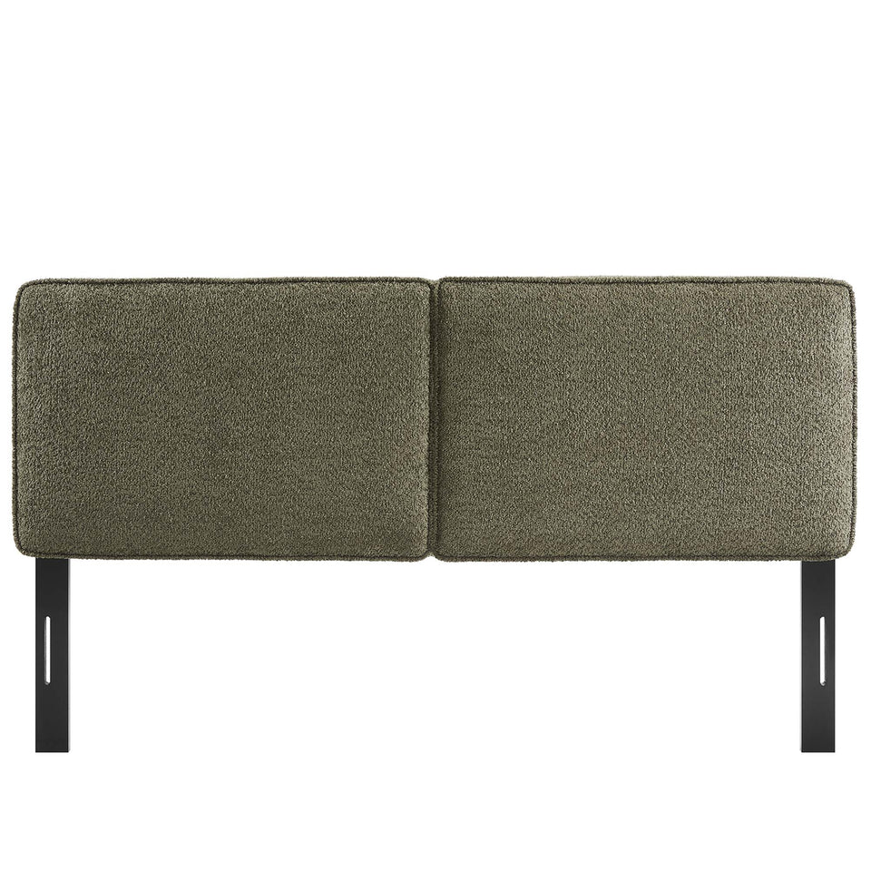 Lindee Boucle Fabric Full Headboard by Modway