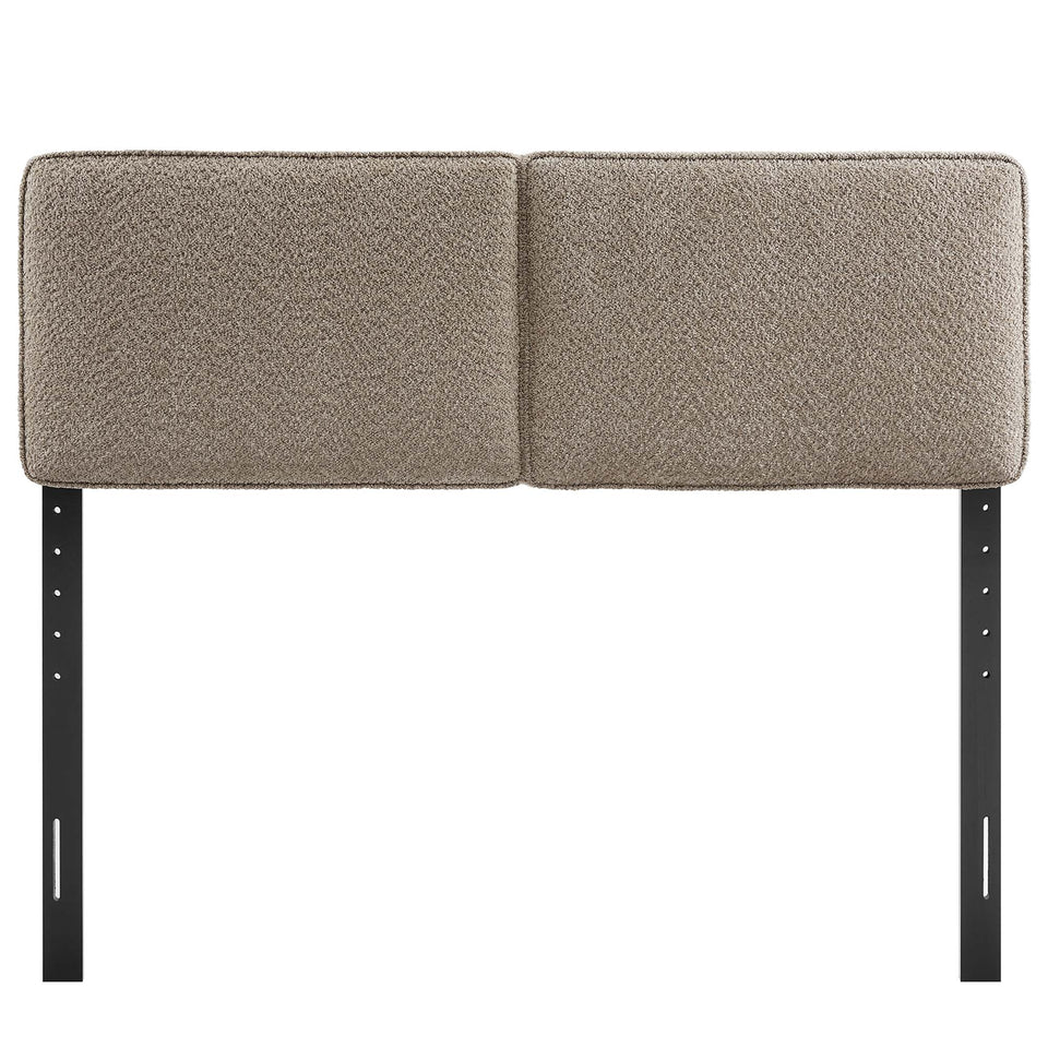 Lindee Boucle Fabric Queen Headboard by Modway