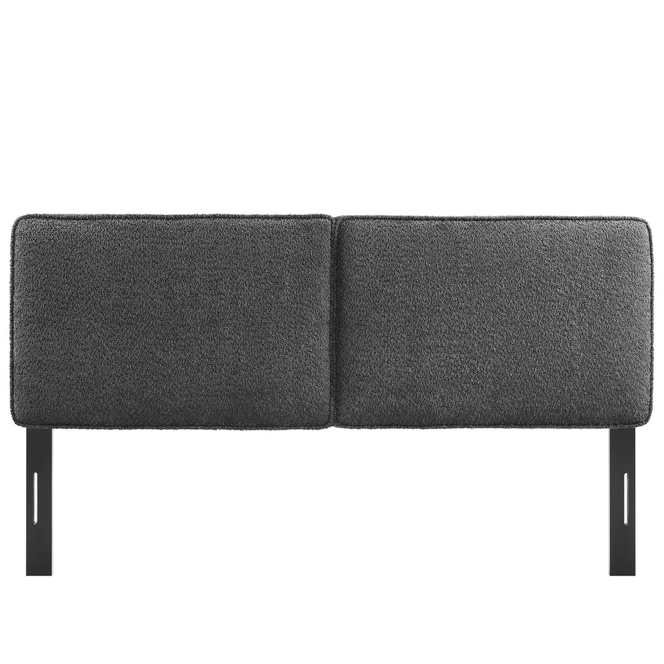 Lindee Boucle Fabric Queen Headboard by Modway