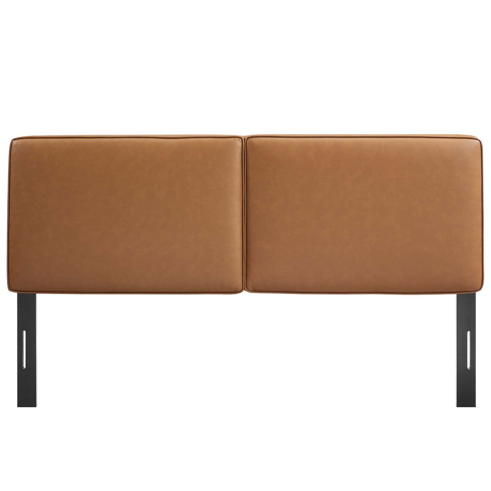 Lindee Vegan Leather King Headboard by Modway