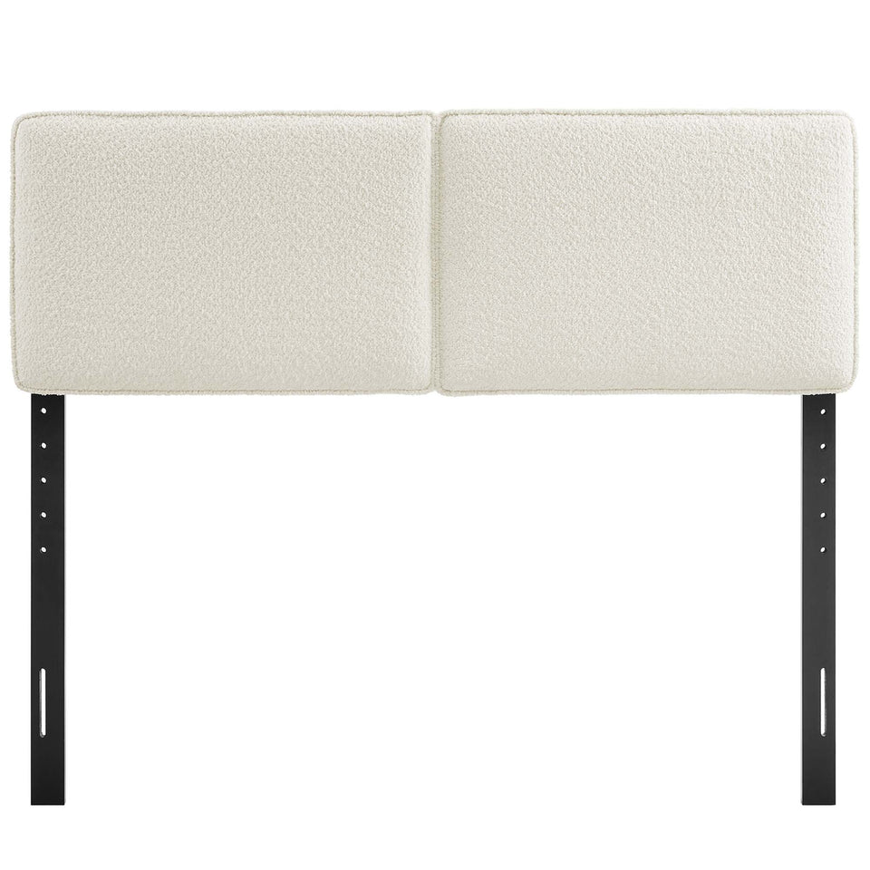 Lindee Boucle Fabric King Headboard by Modway