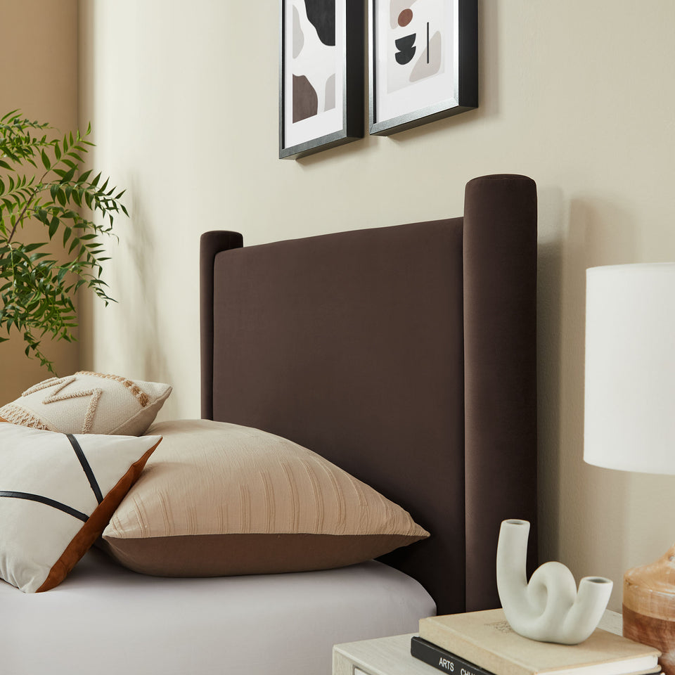 Rael Performance Velvet Twin Platform Bed by Modway