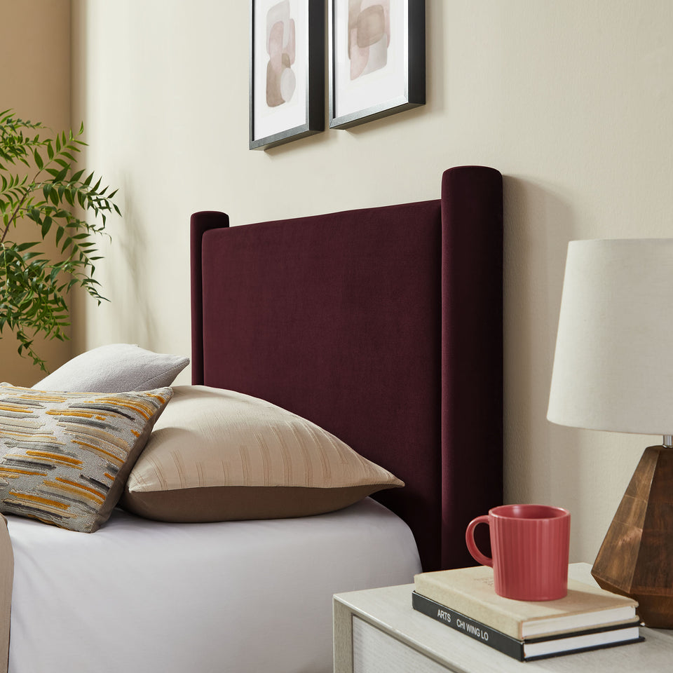 Rael Performance Velvet Twin Platform Bed by Modway