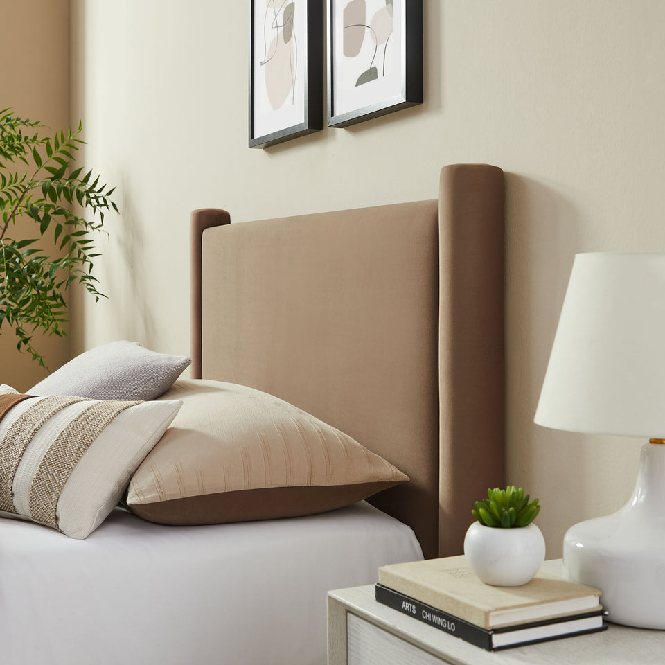 Rael Performance Velvet Twin Platform Bed by Modway