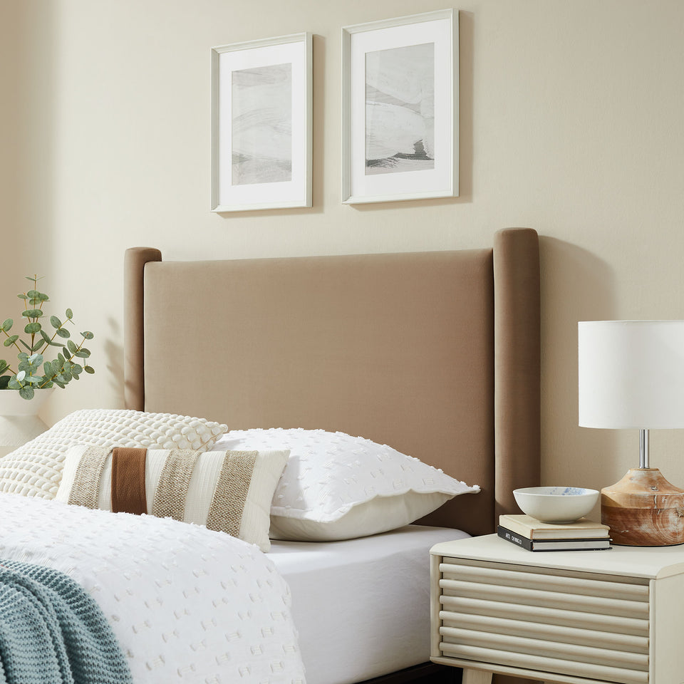 Rael Performance Velvet Twin Headboard by Modway