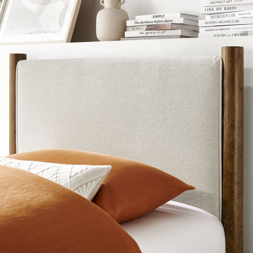 Maven Twin Size Fabric Upholstered Platform Bed by Modway
