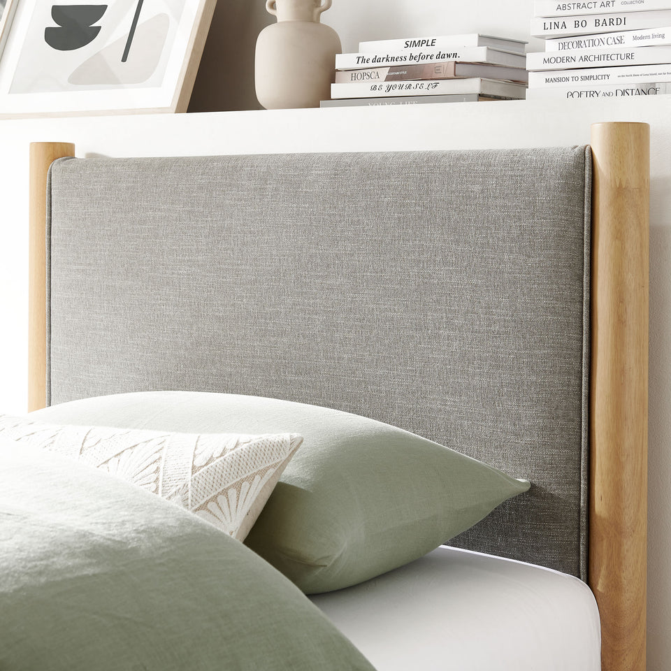 Maven Twin Size Fabric Upholstered Platform Bed by Modway