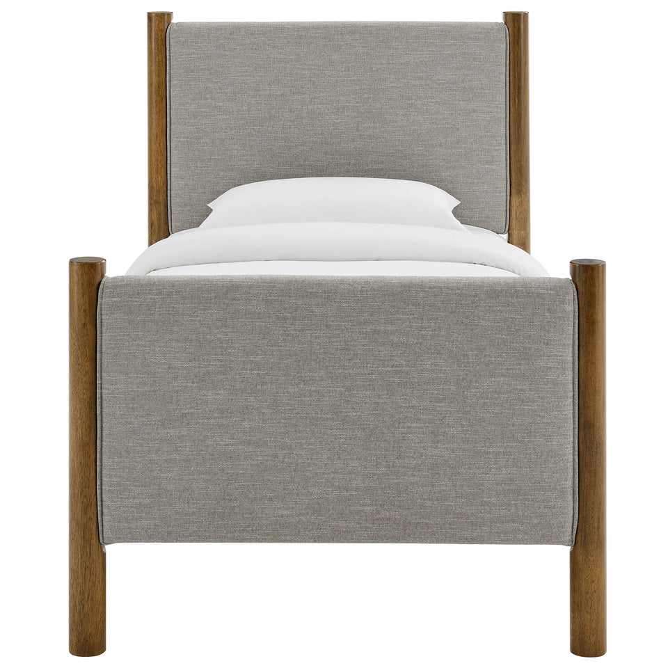 Maven Twin Size Fabric Upholstered Platform Bed by Modway