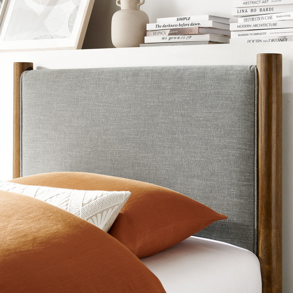 Maven Twin Size Fabric Upholstered Platform Bed by Modway