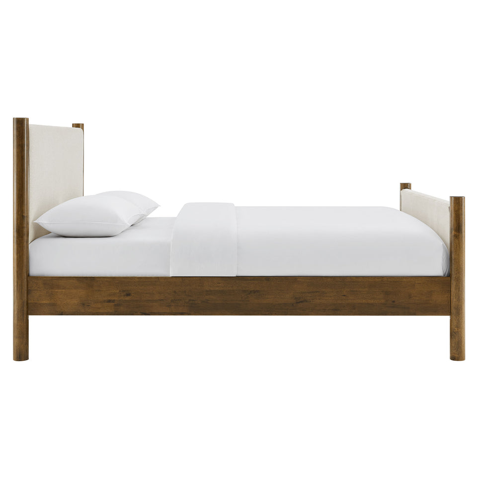 Maven Full Size Fabric Upholstered Platform Bed by Modway