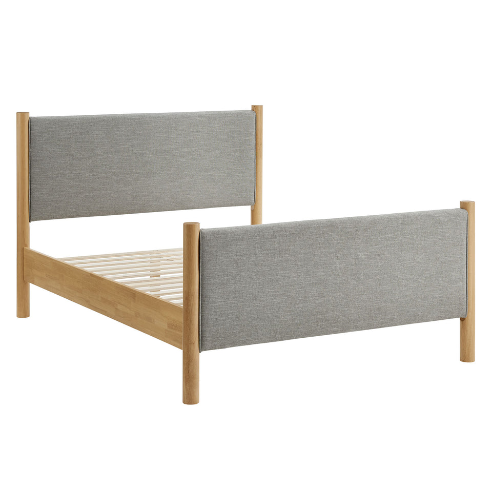 Maven Full Size Fabric Upholstered Platform Bed by Modway