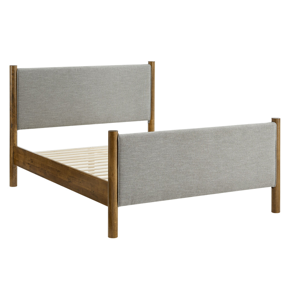 Maven Full Size Fabric Upholstered Platform Bed by Modway