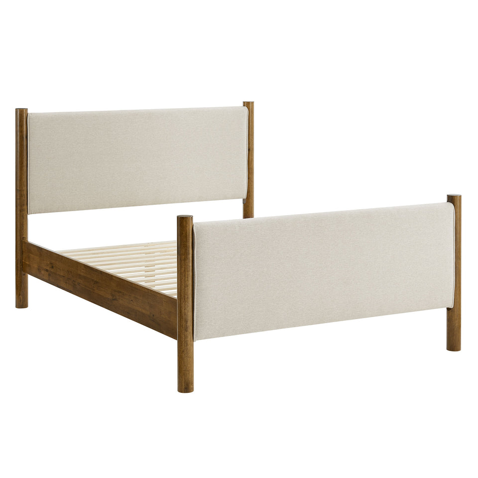 Maven Queen Size Fabric Upholstered Platform Bed by Modway