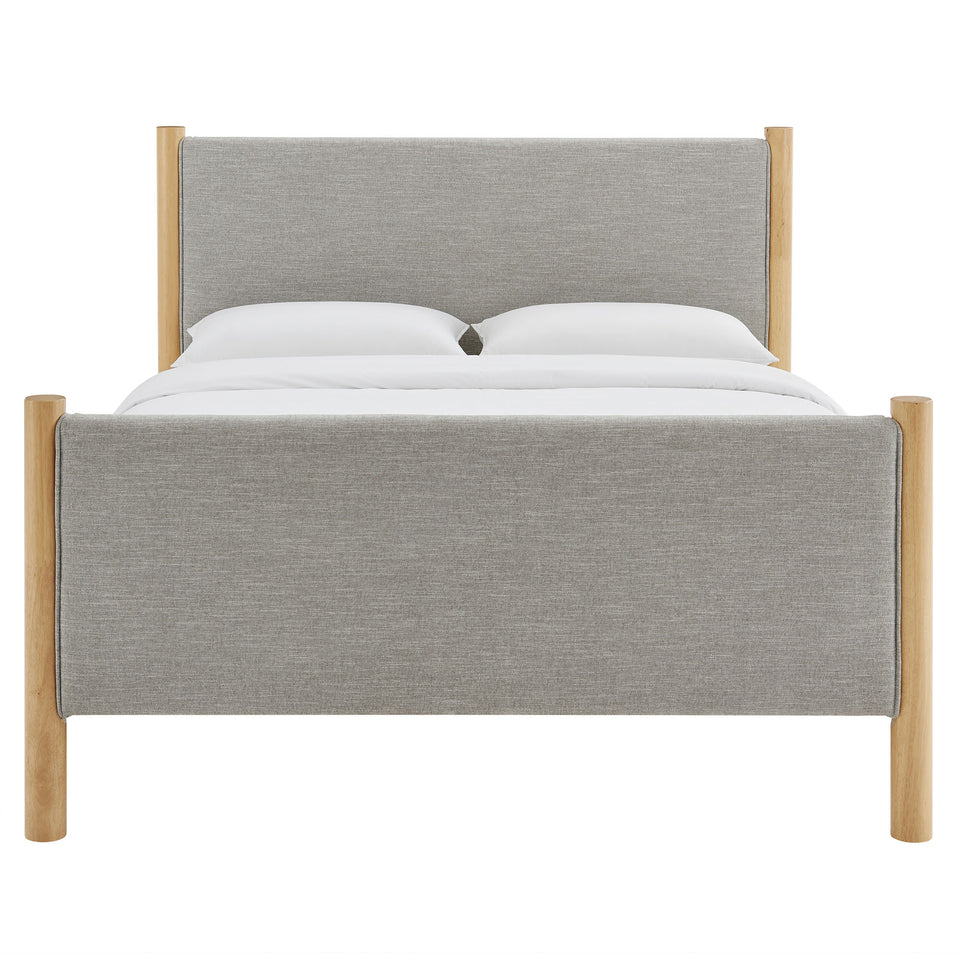 Maven King Size Fabric Upholstered Platform Bed by Modway