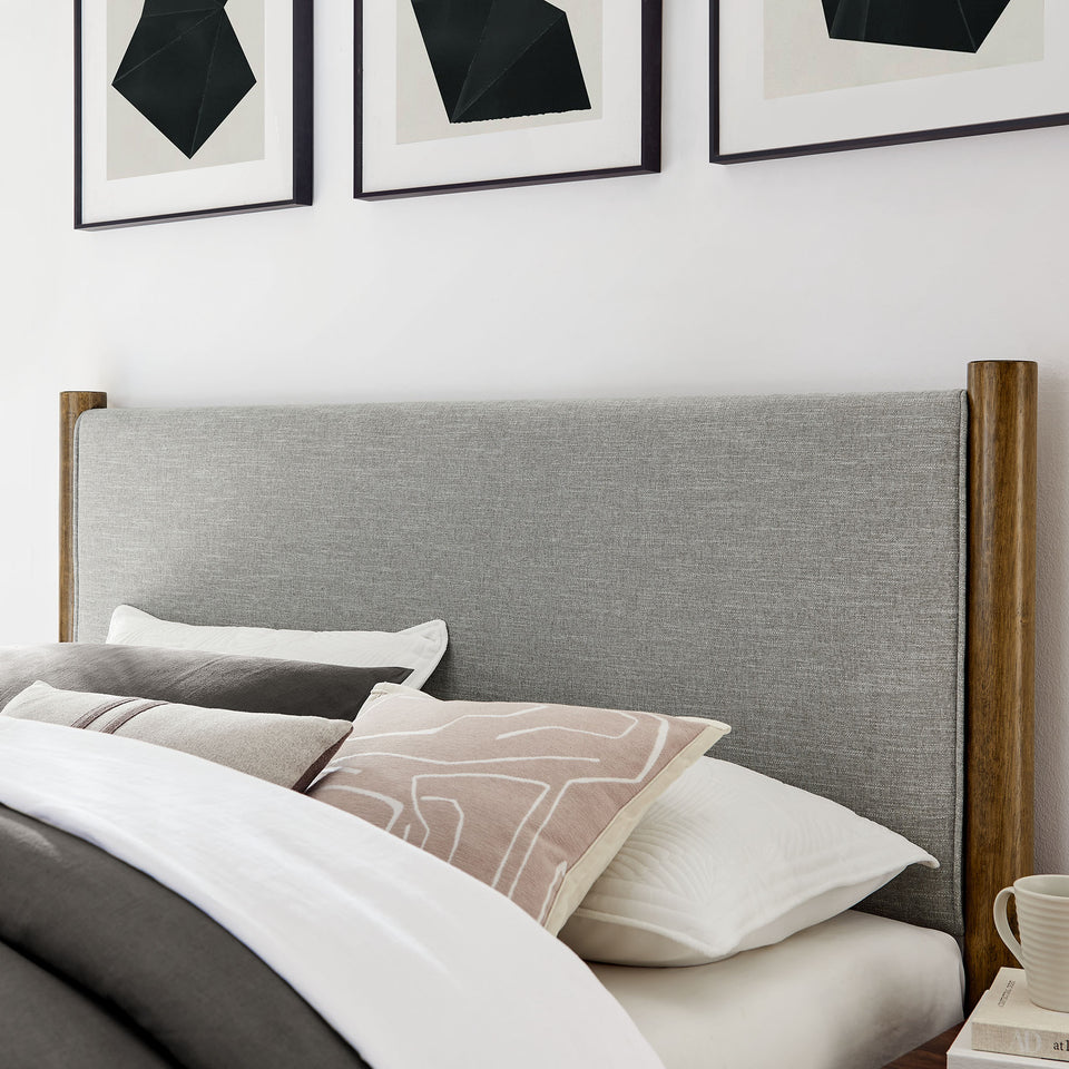 Maven King Size Fabric Upholstered Platform Bed by Modway