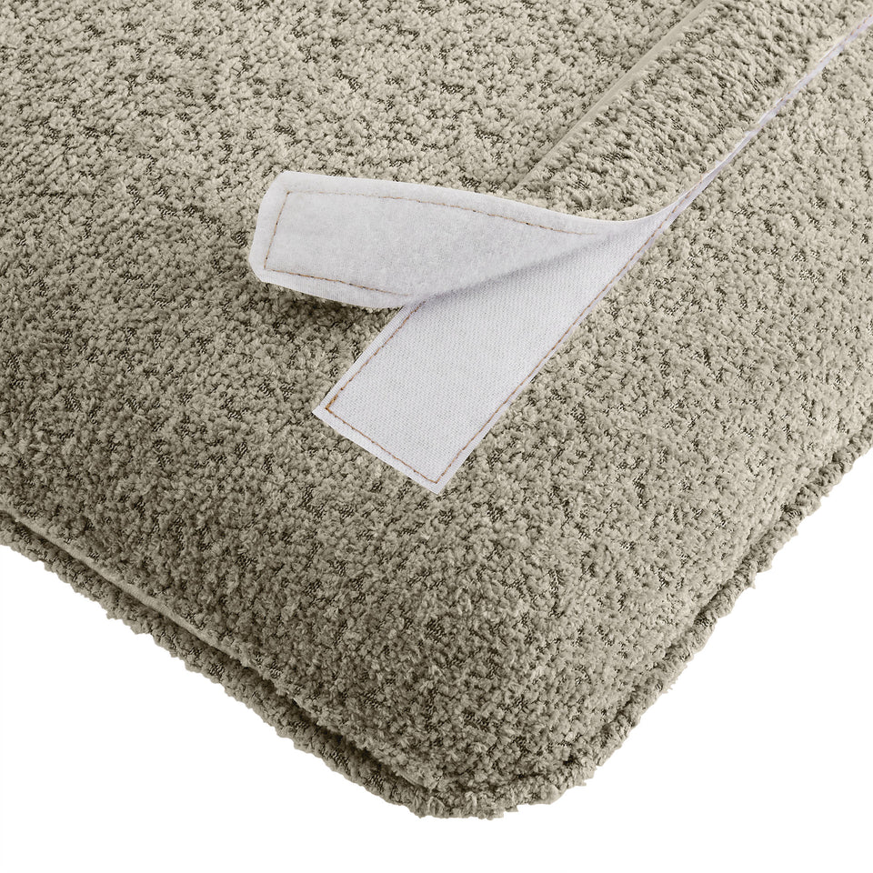 Anela Wall-Mounted Chenille Upholstered Twin Headboard by Modway