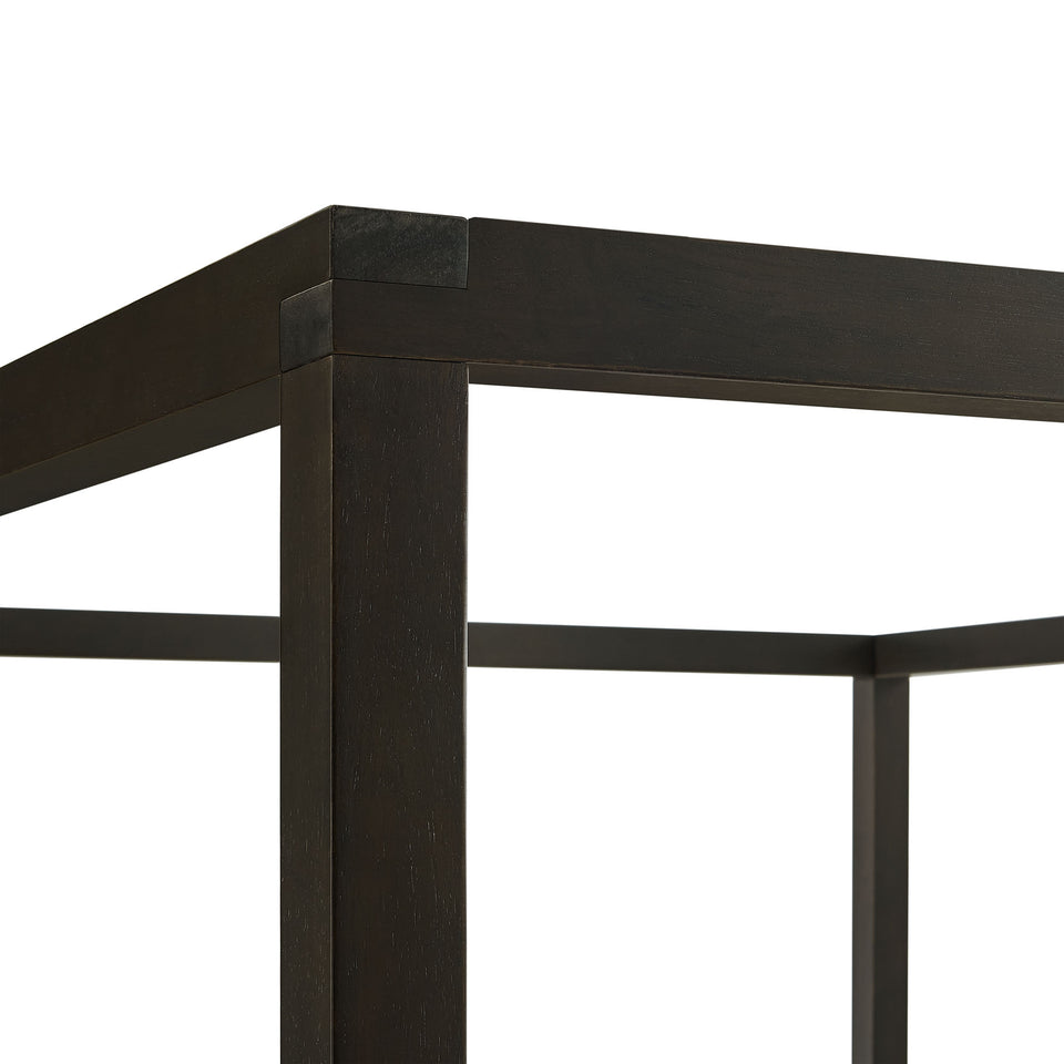 Alva King Wood Canopy Platform Bed by Modway