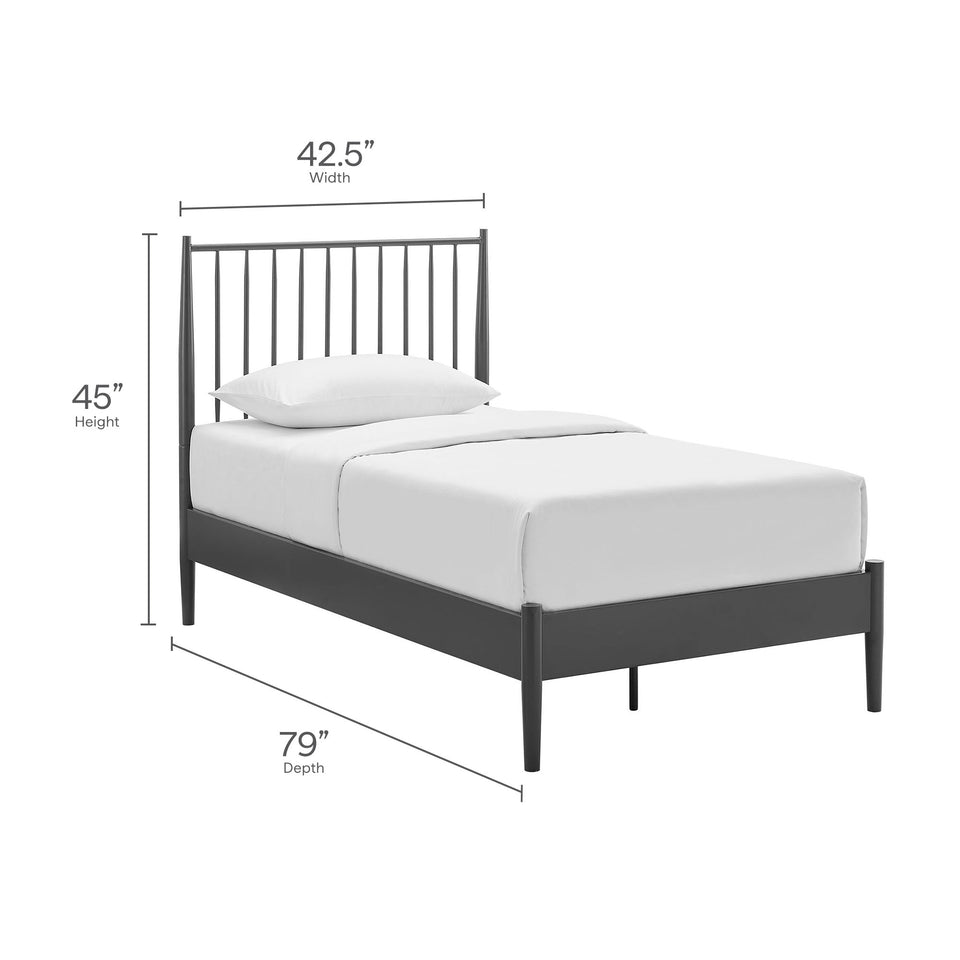 Adair Metal Spindle Platform Bed by Modway