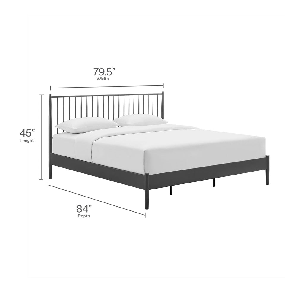 Adair Metal Spindle Platform Bed by Modway